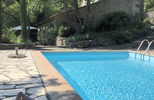 Claviers House | Romantic 18th Century Olive Mill with Pool, Terrace, Privacy, Air-Conditioning