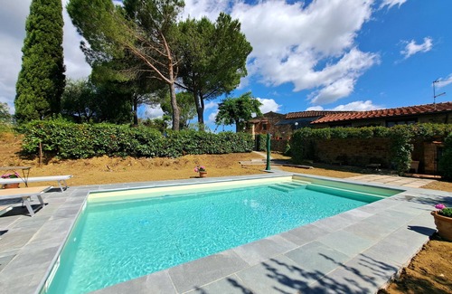 Rignano sull'Arno House | Romantic Barn with private terrace. External shared spaces: pool, garden, bbqn