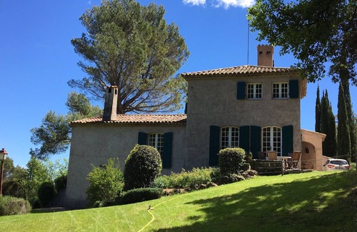Seillans Villa | Romantic elegant villa with private pool, park and spectacular views