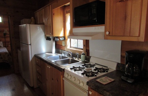 Hot Springs Cabin | Romantic Log Cabin On Creek And 100 Acres, Hot Tub, Wifi, Gas Grill, Hiking
