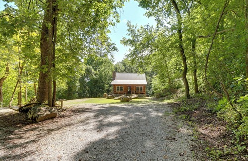 Mountain View Cottage | Romantic Mountain View Cabin Rental Near Downtown!