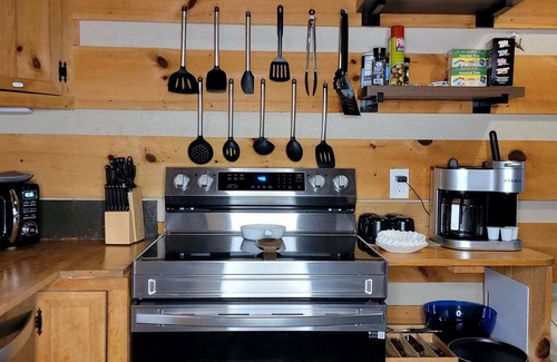 Sevierville Cabin | Romantic, Private Cabin in Smokies w/view, Hot Tub and Firepit!