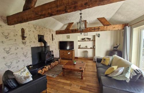Capel Coch House | Romantic rural cottage, log burner, Smart TV early check in ,large gardens