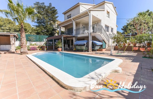 Calafell Villa | Romantica Villa Natividad R173 con Piscina Privada