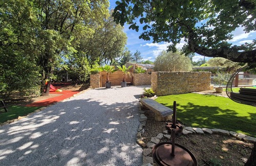Quissac House | Romarin 4/6 pers. terrace-garden-pool