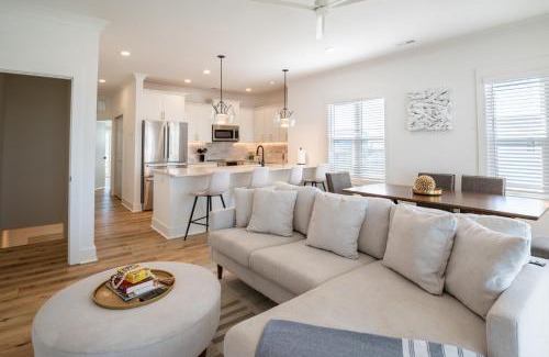North Carolina Coast House | Rooftop Hot Tub - Second Row Pet Friendly