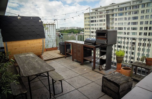 Pulhof Apartment | Rooftop Loft With Sauna