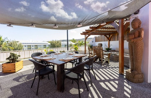 L'Ermitage-les-Bains Apartment | Rooftop - magnificent penthouse near the lagoon at L'Hermitage-Les-Bains