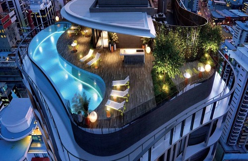 Brisbane Central Business District Apartment | Rooftop Pool|Stunning Apartment on Queen Street