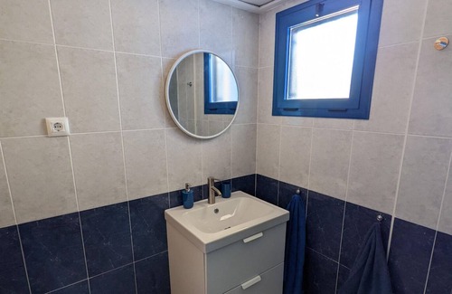 Los Puertos Apartment | Rooftop with sea view in a residence with swimming pool