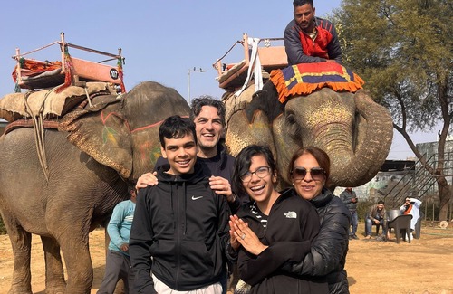Pink City House | Room 3 - You can spend time with elephants by going close them