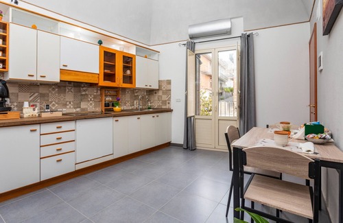 Bronte Apartment | Room 'Annunziata - Mandorla Bronte' with Private Terrace, Wi-Fi and Air Conditioning
