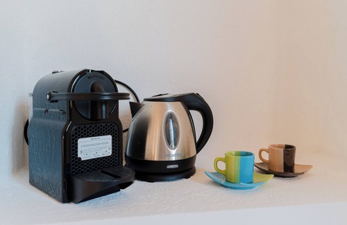 Casarano Apartment | Room 'Arancio' with Private Terrace, Wi-Fi and Air Conditioning