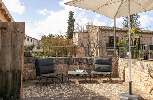 Sa Cabaneta Apartment | Room 'Doble Con Terraza' with Mountain View, Wi-Fi and Air Conditioning