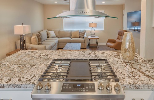 Downtown Apartment | Room for Everyone, Block from the Beach