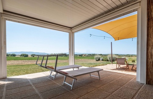 Magliano in Toscana Apartment | Room 'Giusti - 4 Querce' with Shared Garden, Wi-Fi and Air Conditioning