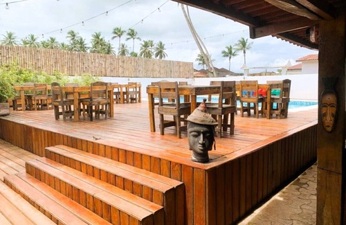 Assouinde Apartment | Room in residence - Swimming pool - Restaurant - Beach access