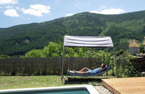 Valgorge Apartment | Room 'La Ferme De Chalas - Tanargue' with Shared Pool, Shared Terrace and Wi-Fi