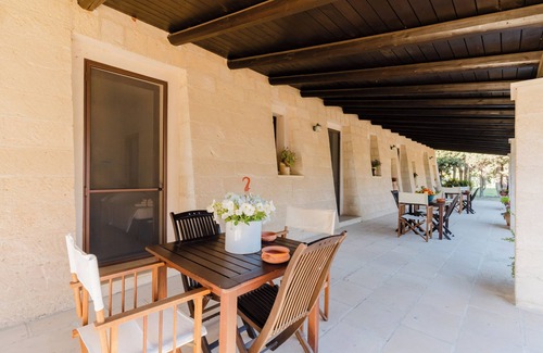 Casarano Apartment | Room 'Mandarino' with Private Terrace, Wi-Fi and Air Conditioning