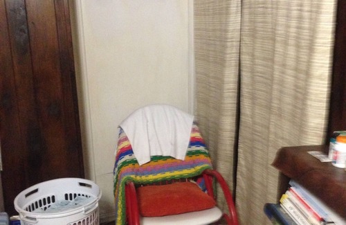 Binghamton House | Room with TV,desktop,closet,bed,chest of drawers. Can sleep two comfortably.