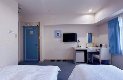 Chuo-ku Hotel | Room without meals Nonsmoking Economy twin f/Fukuoka Fukuoka
