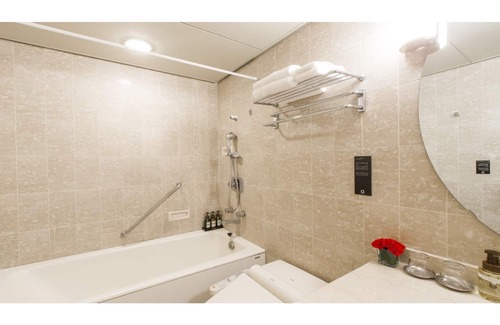 Chuo Hotel | Room without meals plan Corner view deluxe twin/Chiba Chiba