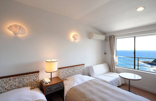 Shimoda Hotel | Room without meals Standard plan ocean view twin/Shimoda Shizuoka