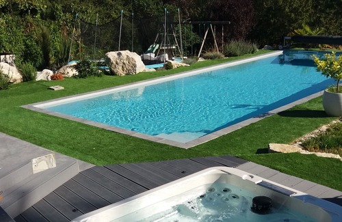 Fillinges House | Rooms, Fillinges, Heated swimming pool, Spa, 10 people, airHockey, billiards, bbq