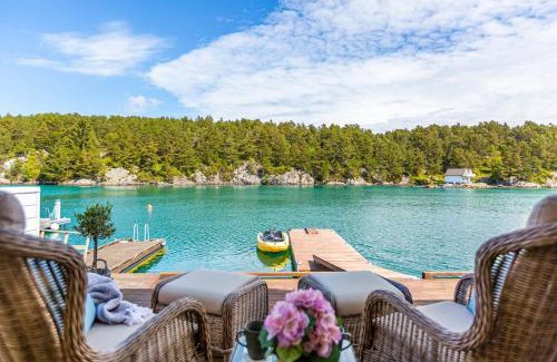 Vinnes House | Rorbu i Gilsvågen - 3 soverom - Båtutleie