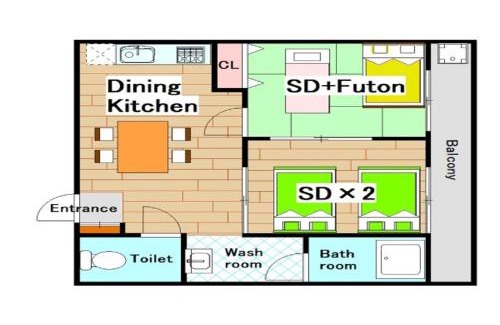 Higashimikuni Apartment | Rose Heights Higashimoto - Vacation STAY 10969