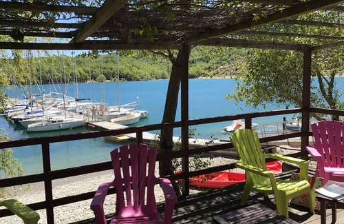 Bauduen Apartment | 'Rosemary' house T2 /LAKE VIEW /200 m from the beach.