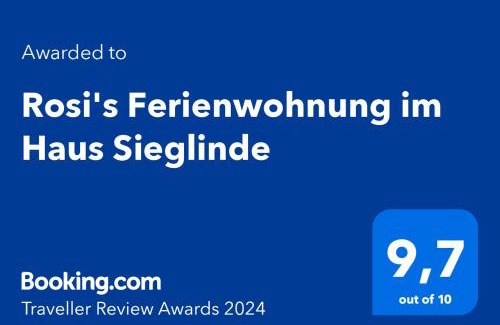 Prien am Chiemsee Apartment | Rosi's Ferienwohnung im Haus Sieglinde