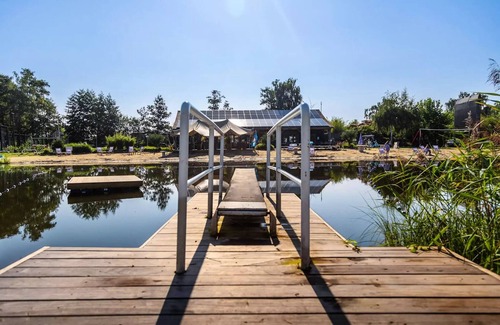 Kinrooi Cabin | Roulotte with terrace sleeps 4