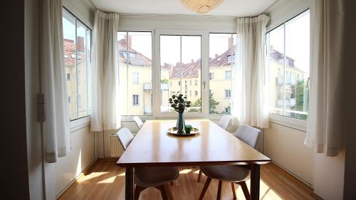 Wuerzburg Apartment | Ruhe im Zentrum Privatparkplatz&Panorama-Erker