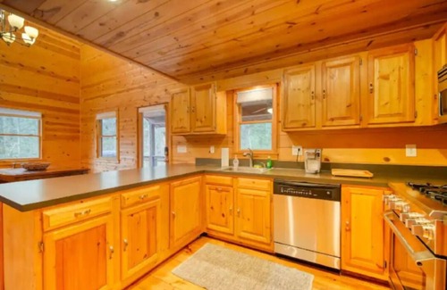 Suches Cabin | Ruhewald Cabin - Hot Tub, 3 Creeks w/Waterfalls, Remote
