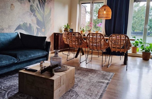 Bergerhausen Apartment | Ruhrsuite, 78qm, Nähe Messe, RÜ, Baldeneysee, Ruhig, Netflix