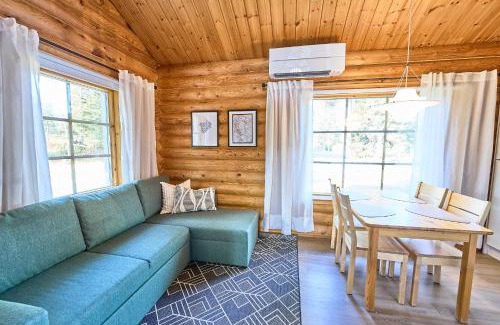 Rukatunturi Apartment | Rukan Havu - Ski-in cabin with sauna & fireplace, 100m to slopes