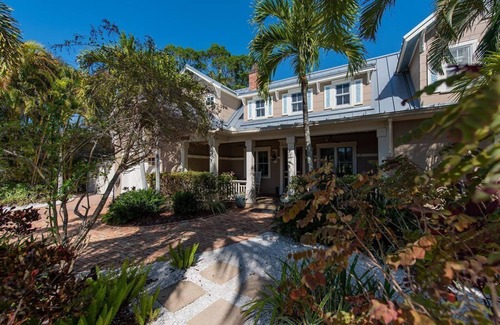 Anna Maria House | Rum Cove-Magical Tropical Oasis: Pool/Hot Tub, Golf Cart, Kayak, SUPs & MORE