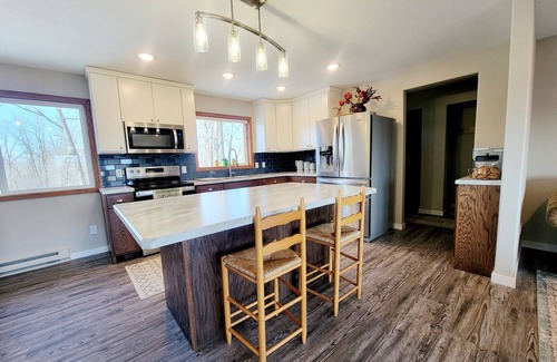 Perham House | Rush Lake, Lake View retreat. Family size house, spacious parking.