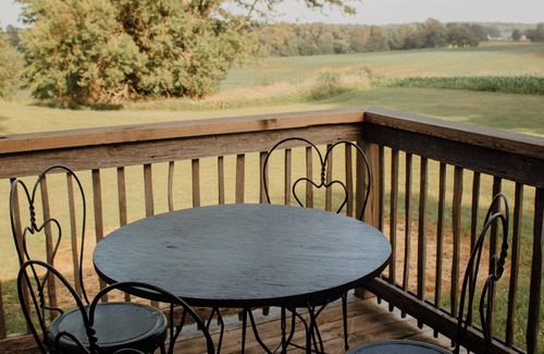 Rumsey Cabin | Rustic 1800s' Log Cabin with Modern Amenities on an Old Farm close to Owensboro
