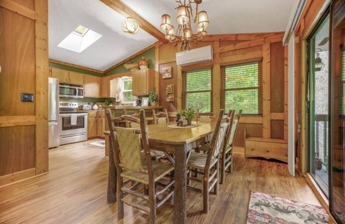 Sylva Cabin | Rustic 2BR Cabin, Mountain Views & Fishing