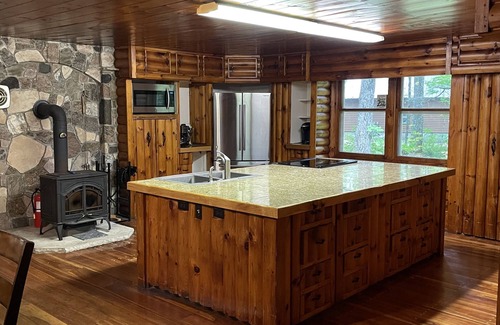 Croghan House | Rustic Adirondack Home on French Pond w/Sandy Beach, Direct Snowmobile & ATV