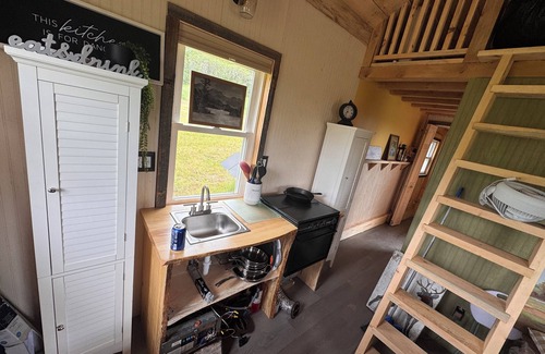 Willsboro Cabin | Rustic ADK tiny cabin off grid with electric option