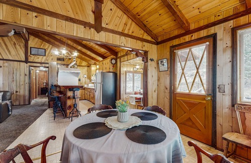 Fawnskin Cabin | Rustic and Cozy Cabin with Fireplace & Private BBQ - Walk to Big Bear Lake