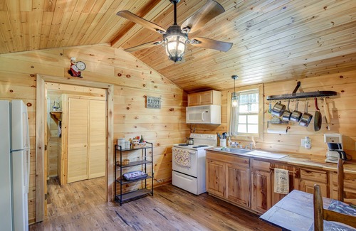 Bean Station Apartment | Rustic Bean Station Studio w/Deck & Water Views!