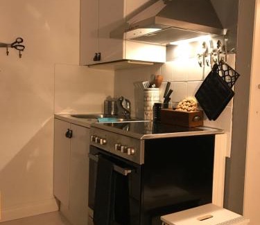 Kallio Apartment | Rustic black and white studio