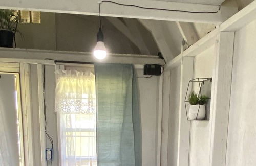 West Eaton Cabin | Rustic cabin in campground - near bathrooms and showers