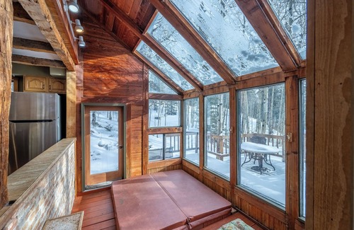 Alma Cabin | Rustic Cabin Nestled in Aspens & Pines w/Indoor Hot Tub: A Photographer's Dream