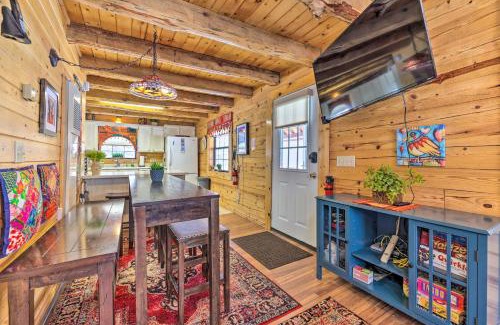 Meadow View Heights House | Rustic Duck Creek Village Cabin with Fire Pit!