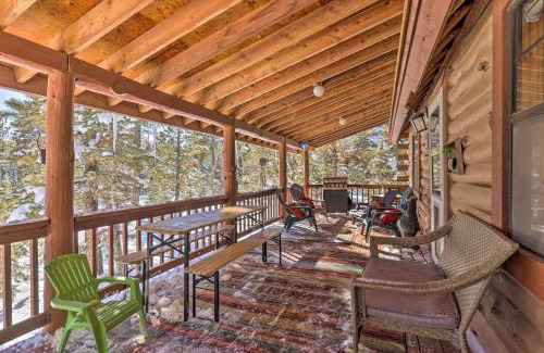 Meadow View Heights House | Rustic Duck Creek Village Cabin with Fire Pit!